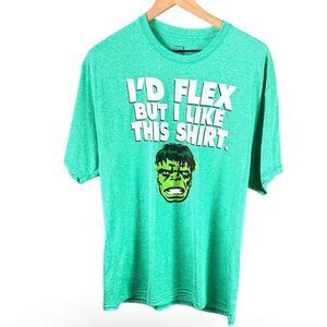 Marvel Hulk Heathered Kelly Green T-Shirt
